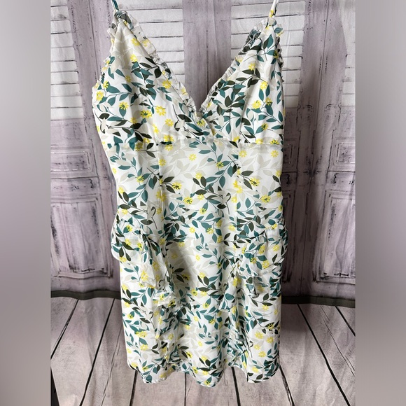 Yellow and green mini dress - Picture 6 of 8